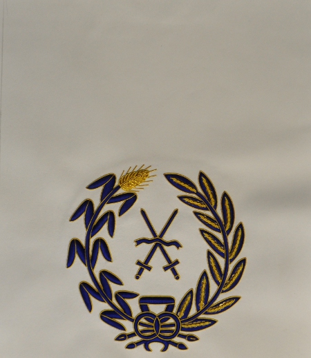 Grand Officers Undress Embroidered Apron Skin Replacement - Click Image to Close